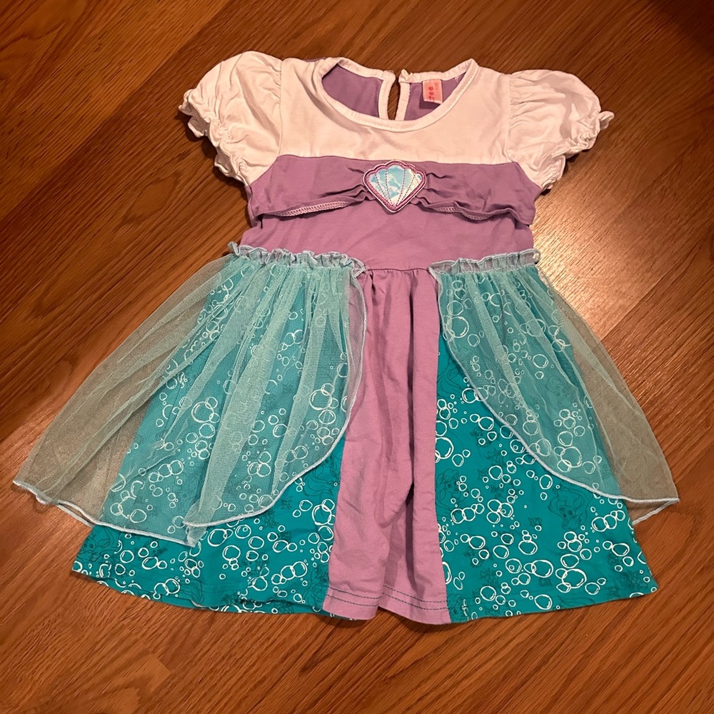 Little Mermaid Dress and Tiara